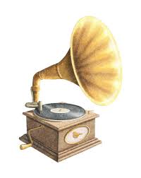 Image of a record player 